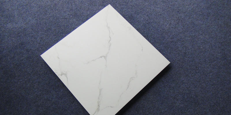 60x60 / 80X80 Carrara White Color Bathroom Floor Tile Soft Polished/ Polished Finish Marble Look Tiles SJ66G0C06T/M