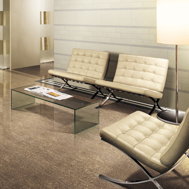 New three surfaces double loading polished porcelain tile