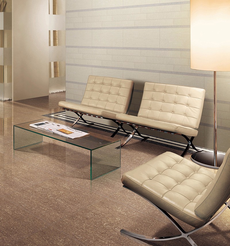grey polished porcelain floor tiles 150x800 nero LONGFAVOR Brand