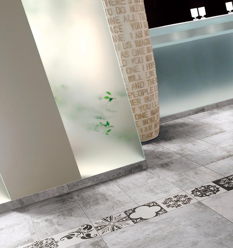 LONGFAVOR slip polished concrete tiles strong sense Shopping Mall-1