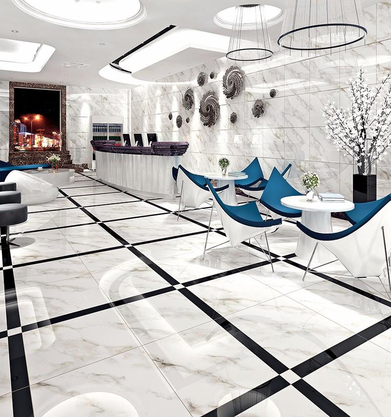 LONGFAVOR wooden porcelain marble tile excellent decorative effect Hotel-1