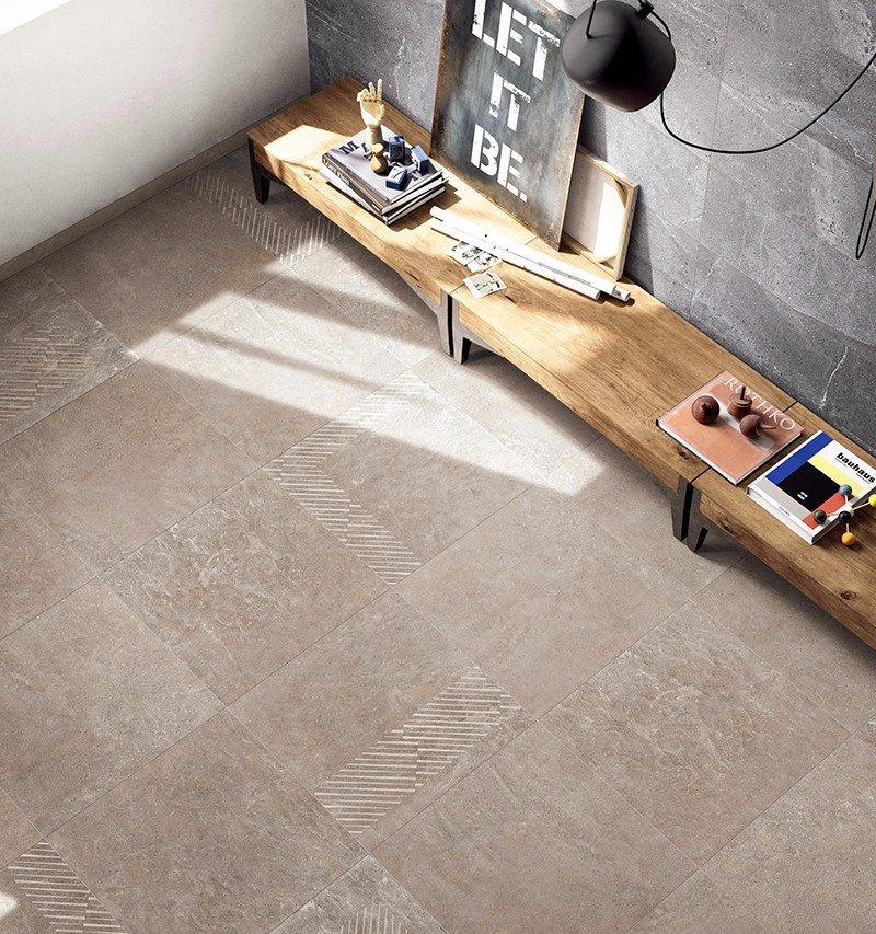 LONGFAVOR Brand beige light grey tiles brown tiles
