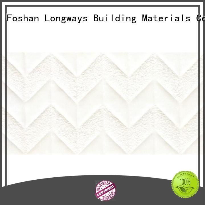 LONGFAVOR carrara Tile 300x600mm Ceramic Wall Tile for wholesale Coffee Bars