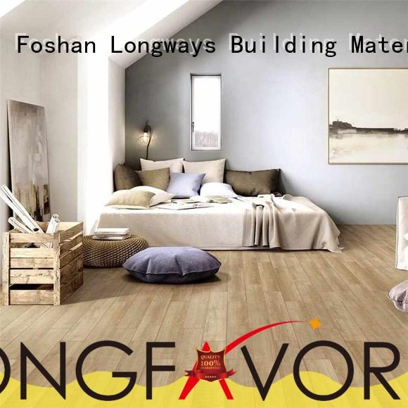 LONGFAVOR low price outdoor wood tiles supplier Apartment