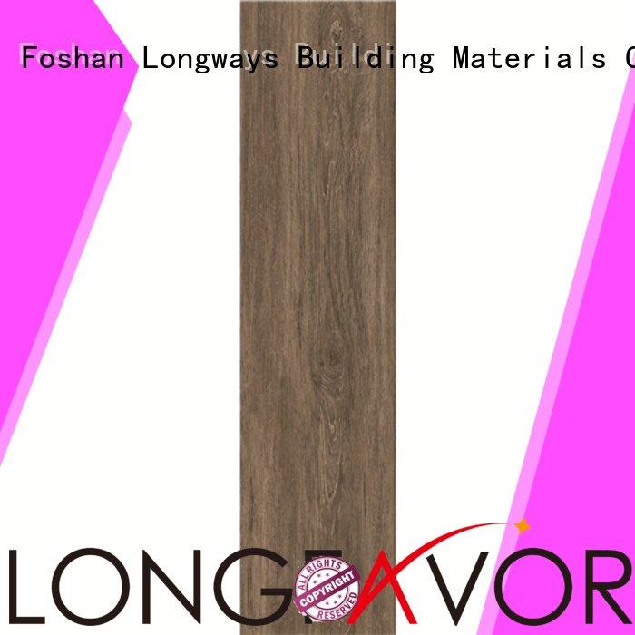 oak wood effect floor tiles 15x60 wood look tile planks LONGFAVOR Brand