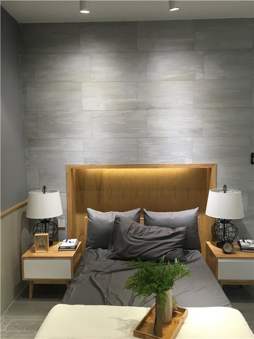 LONGFAVOR Chinese Popular Wood Look Light Grey Full Body Porcelain Tile RC66R0D12W Wood Look Full Body Rustic Tiles image3