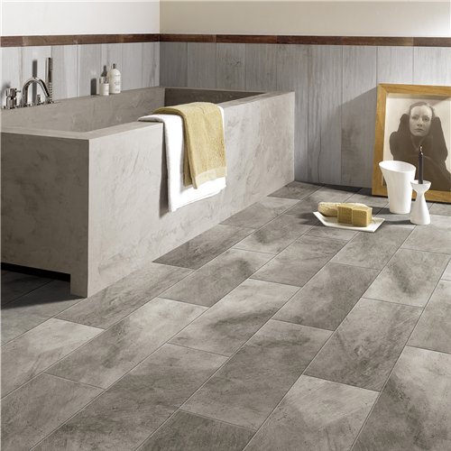 24''x24'' Light Grey R10 Non-slip Rough Mold Surface Rustic Floor Tile JC66R0E05