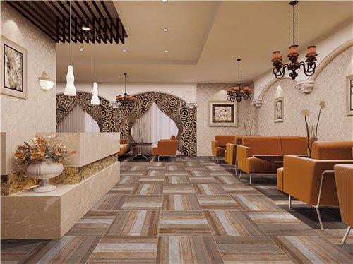 24''x24'' Wood Look Inkjet Design Rustic Matt Finish Living Room Floor Tiles JC66R0G03/4/5