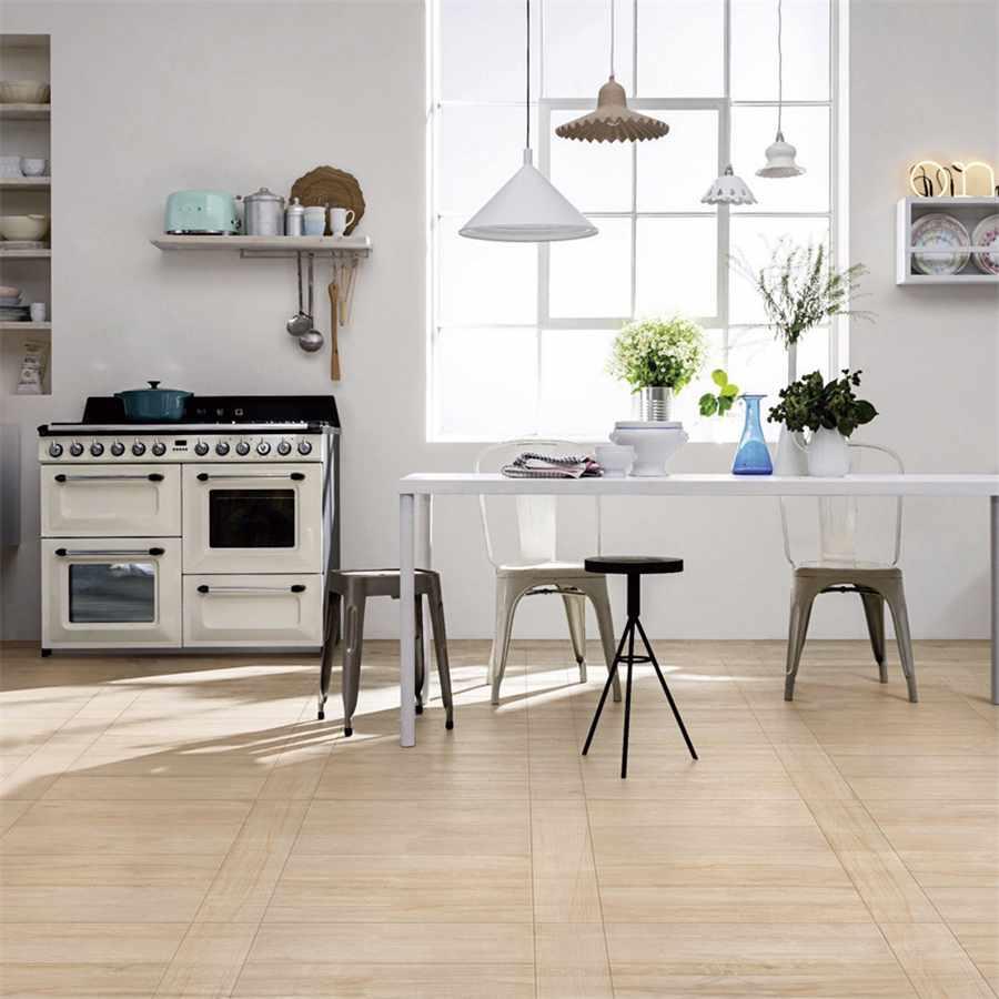 15X60 Brown Non-slip Wooden Glazed Ceramic Floor Tiles DH156R6A15