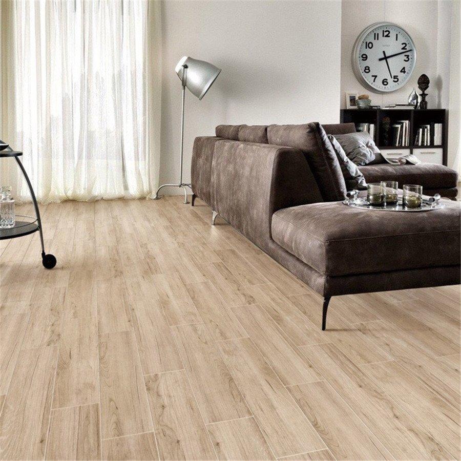 LONGFAVOR suitable wooden style floor tiles high quality Super Market