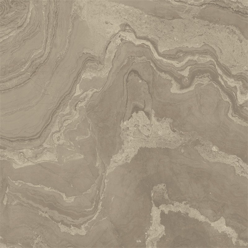 Brown Color 60x60 / 80X80 Soft Polished/ Polished Finish Marble Look Tiles SJ66G0C07-5