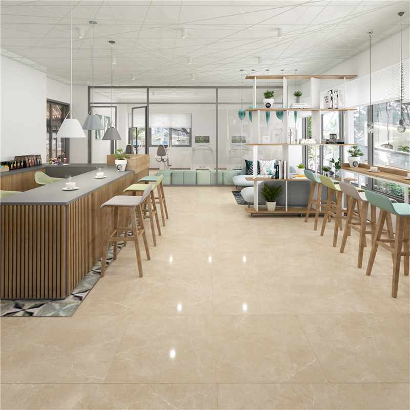 24''x48'' Beige Color Marble Look Large Porcelain Tiles Y12D6005