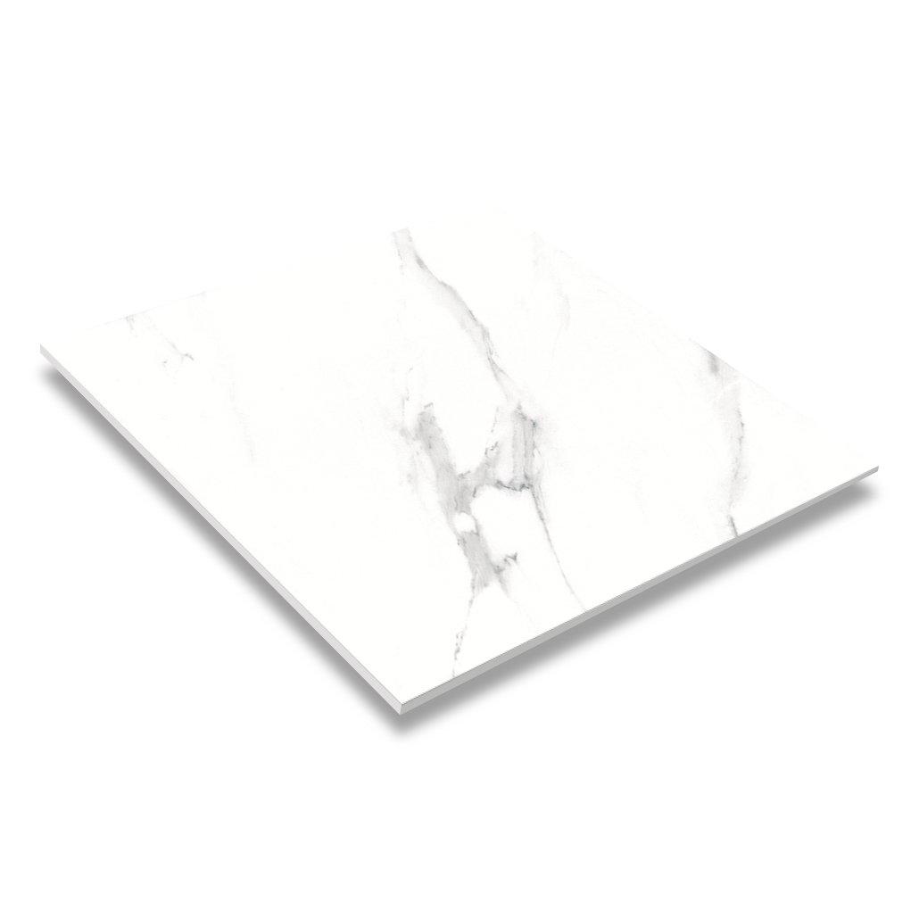 24''x24'' Glaze Bathroom And Kitchen Ceramic White Color Floor Tile JC66R0C02