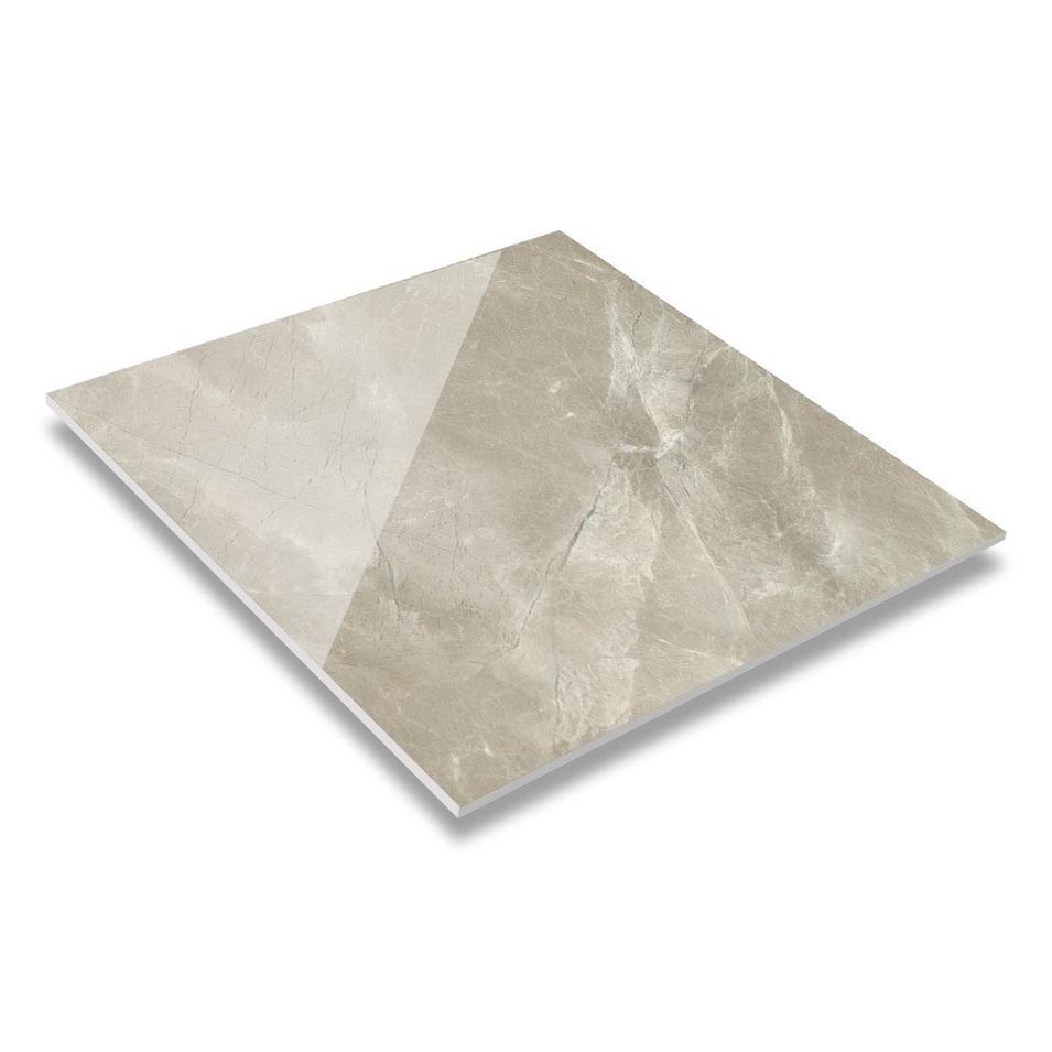 60 & 80 Tino Marble Light Grey Soft polished & Glossy Glaze Marble Tile GR60095QM(RM)
