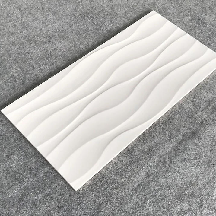 2-36B1070 White Wave Carrara Wall Tile
