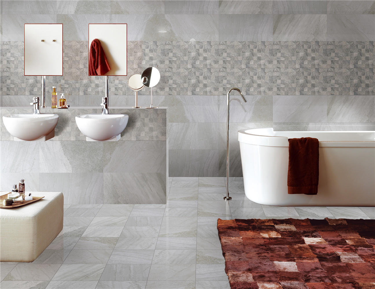 Marble designs 300x600 glazed ceramic elegant wall tile