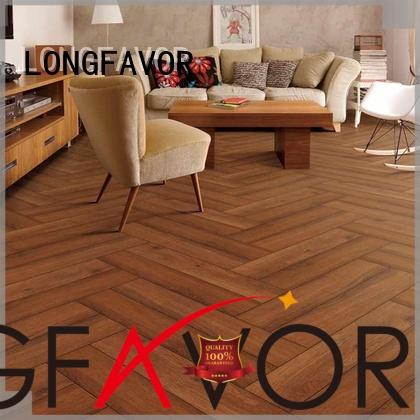 LONGFAVOR sz158407 ceramic tile wood look planks supplier Apartment