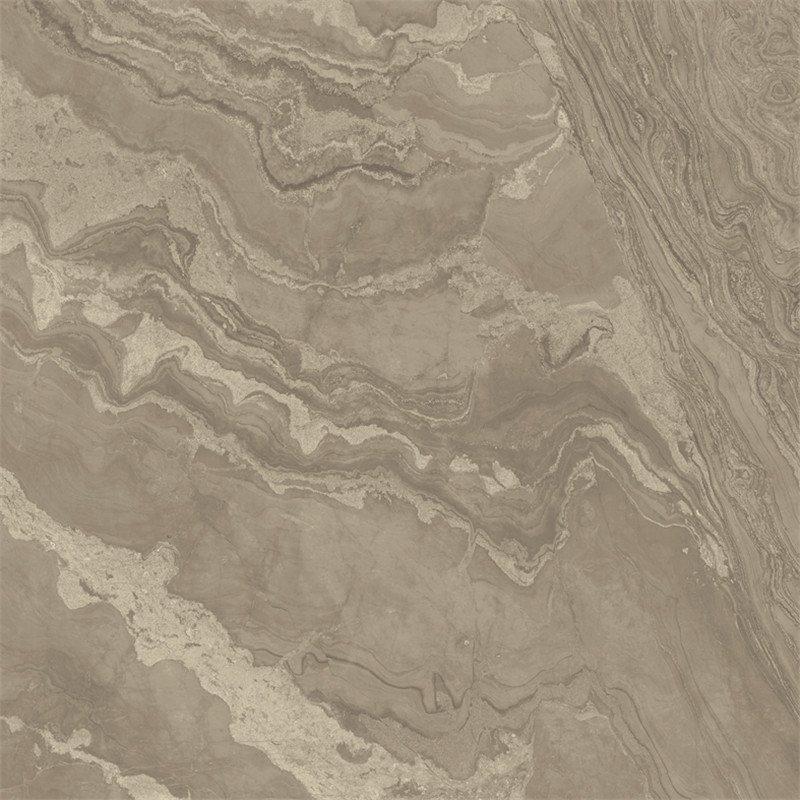 Brown Color 60x60 / 80X80 Soft Polished/ Polished Finish Marble Look Tiles SJ66G0C07-3