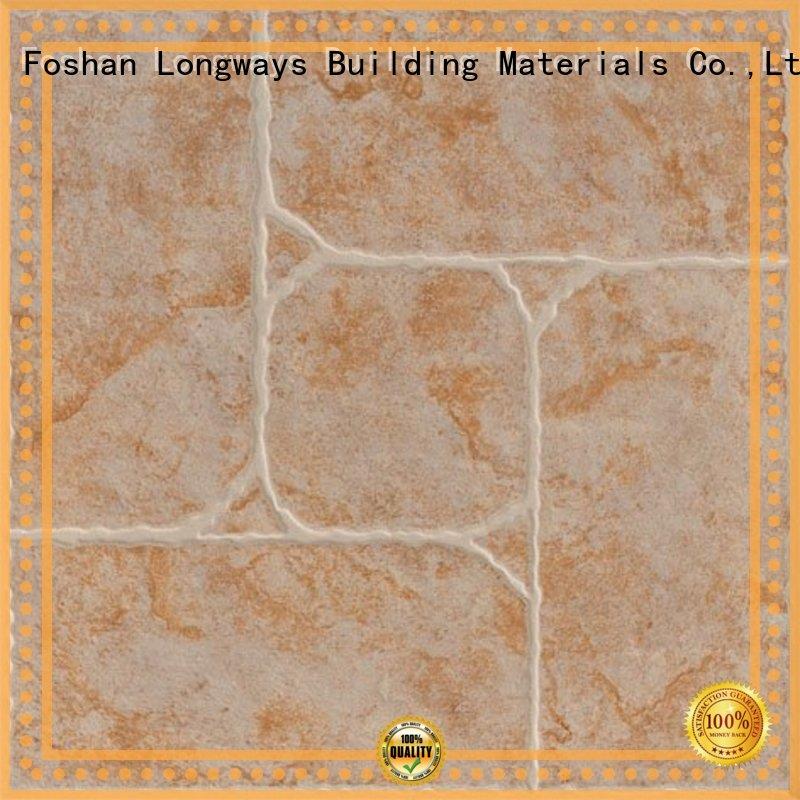 LONGFAVOR new design 300x300mm Ceramic Floor Tile strong sense Apartment