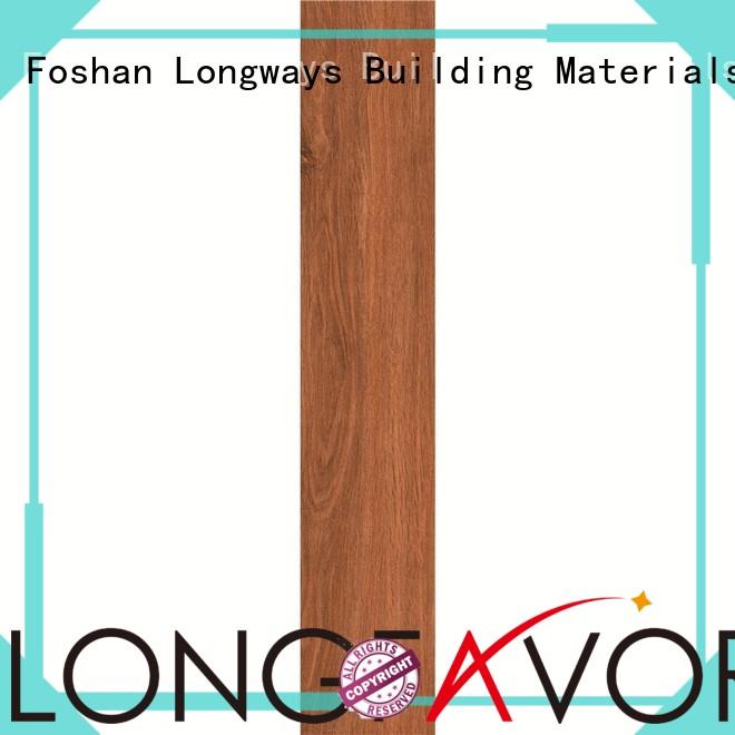 LONGFAVOR Brand surfaces screen ceramic tile flooring that looks like wood antifouling supplier