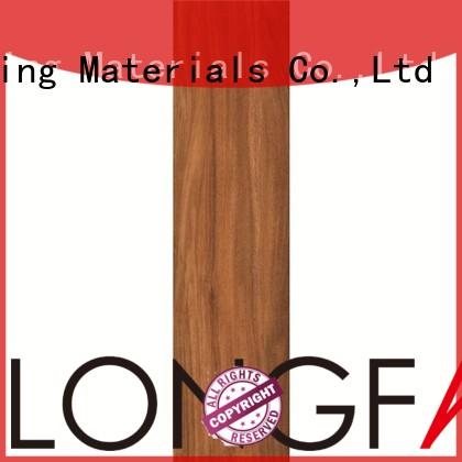 LONGFAVOR suitable wood texture floor tiles high quality airport