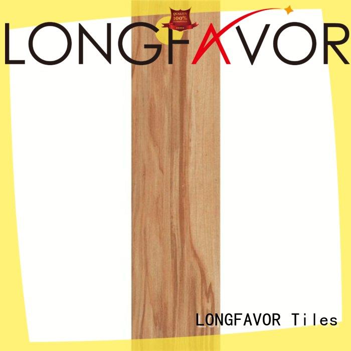 LONGFAVOR glossiness wooden tiles price high quality airport