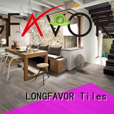 LONGFAVOR ps158405 wooden style floor tiles ODM Hotel