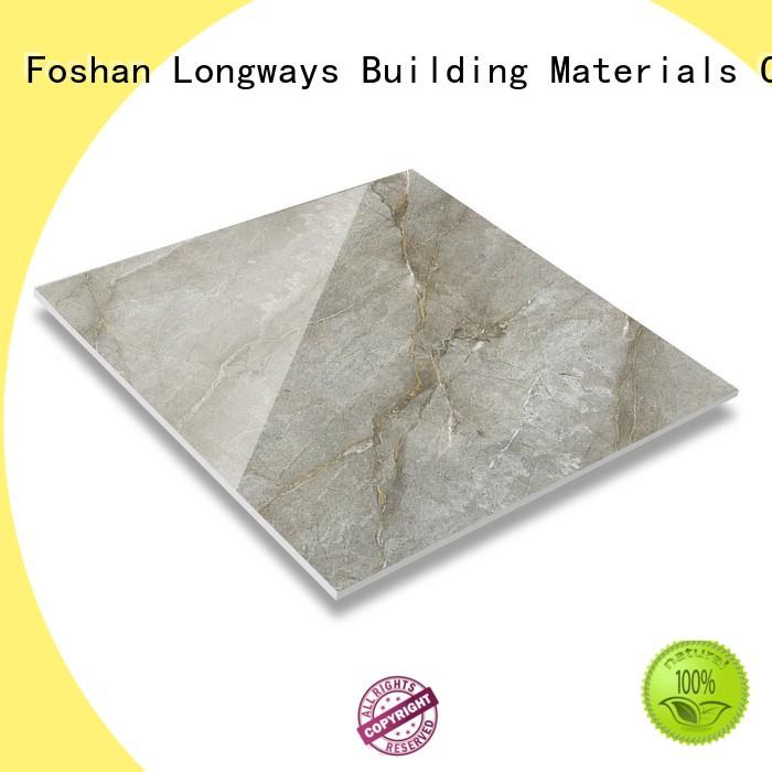 LONGFAVOR crystallized glass bathroom floor and wall tiles excellent decorative effect School