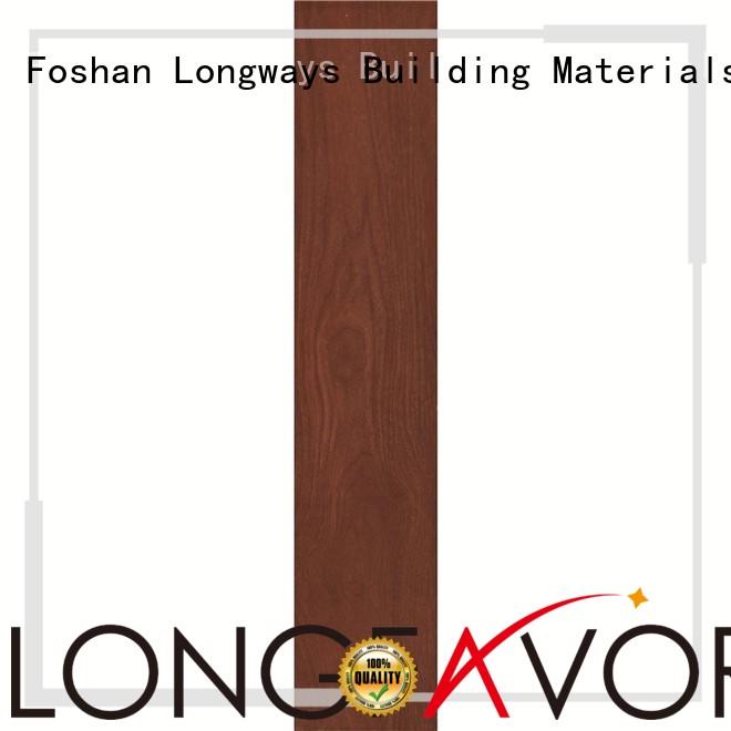 LONGFAVOR Brand concrete wood look tile cost hot selling factory