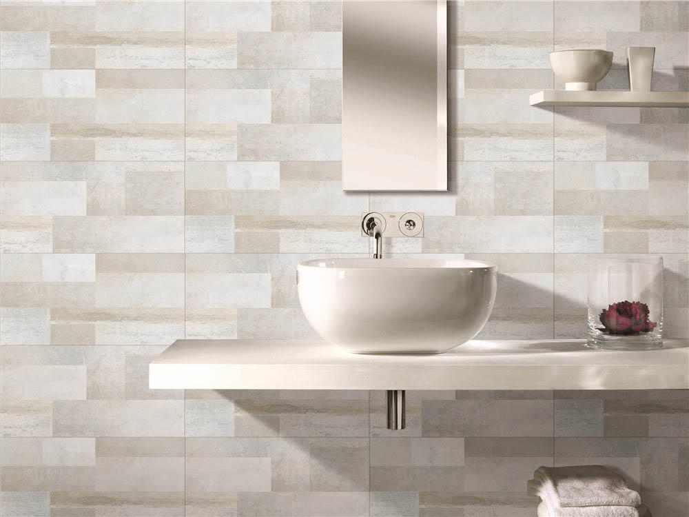 LONGFAVOR white wave 300x600mm Ceramic Wall Tile oem Walls-1