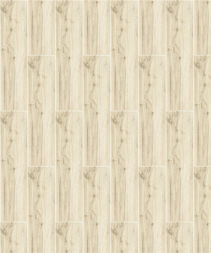 150X600mm Brown Color Ceramic Pattern Wood Look Floor Tile In Foshan DH156R6A16-1