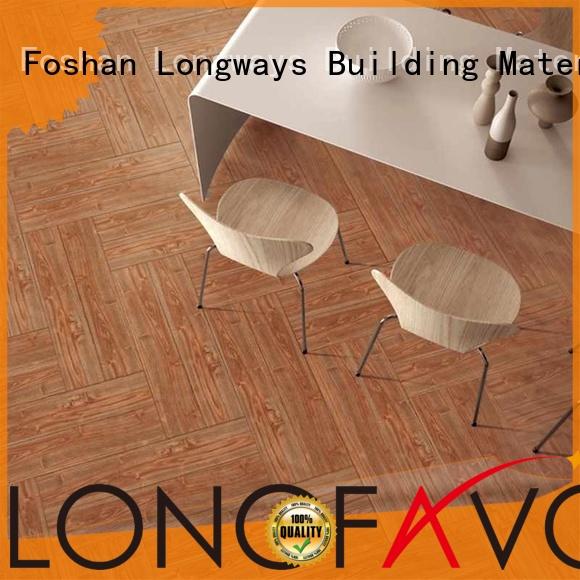 300x300 60x60cm wood look tile cost price surfaces LONGFAVOR company
