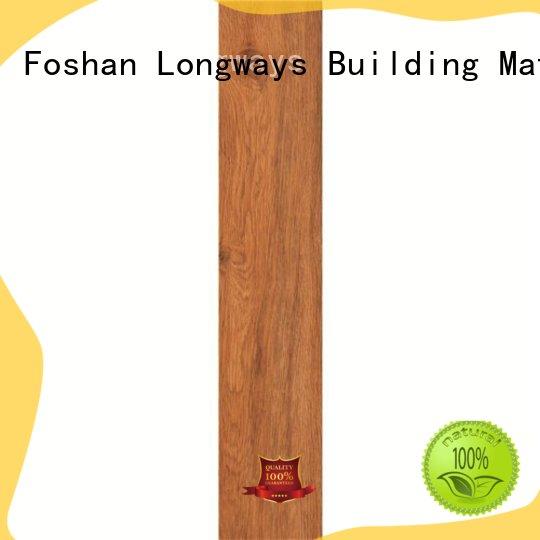 LONGFAVOR new design wooden floor tiles price popular wood School