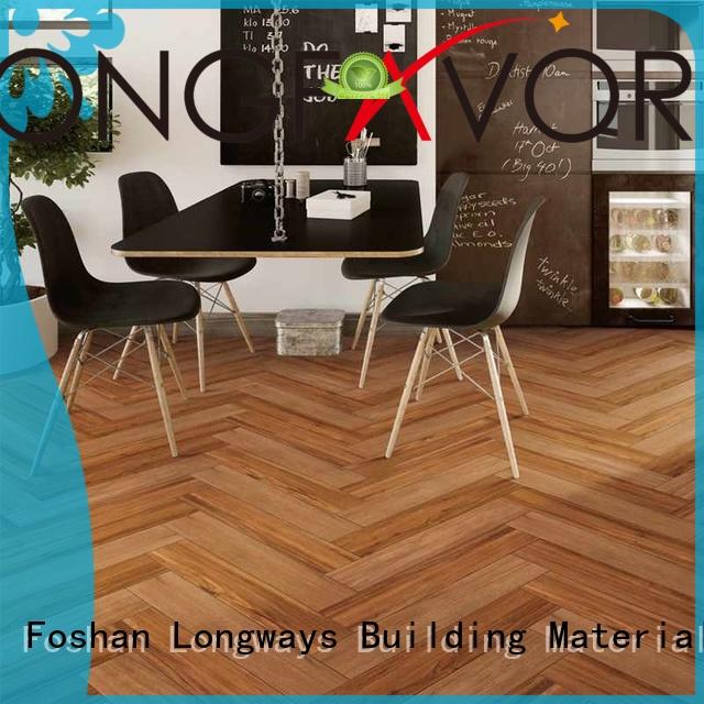 LONGFAVOR 150x800 wooden floor tiles price popular wood School