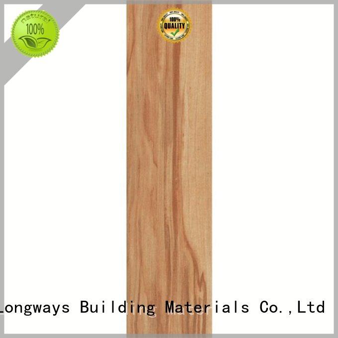 glossiness wood tile flooring cost 150x6006x24 high quality Shopping Mall