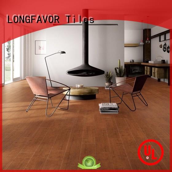 LONGFAVOR suitable distressed wood look tile room150x600mm Shopping Mall